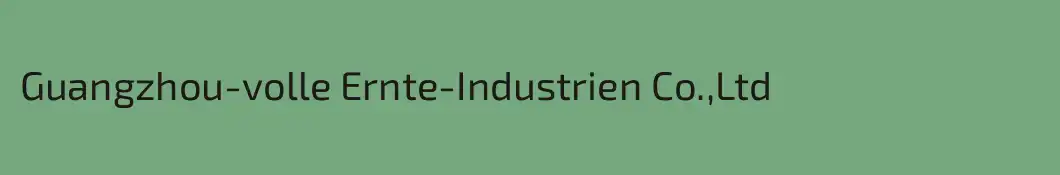 Guangzhou-volle Ernte-Industrien Co.,Ltd
